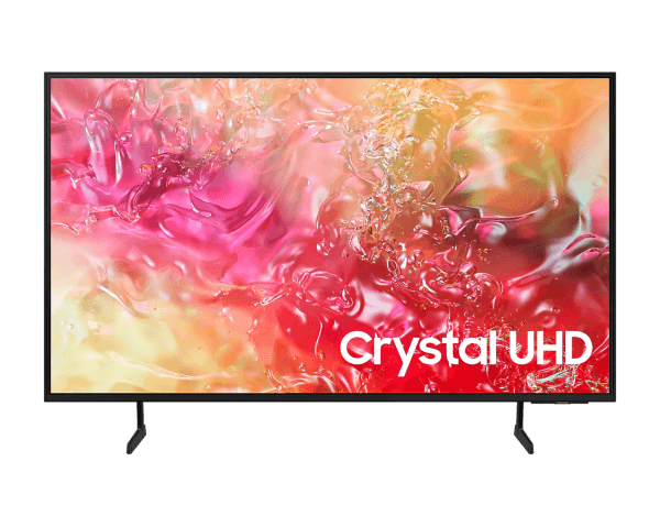 Samsung Crystal UHD 55 pulgadas DU7000 Smart TV 4K con diseño delgado