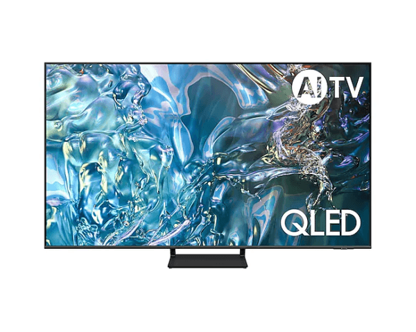 Smart TV Samsung QLED 4K Q65D 70 pulgadas encendida mostrando contenido en alta resolución