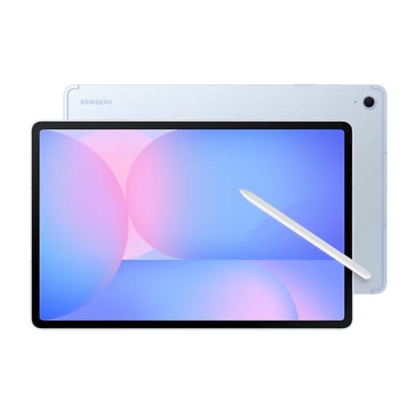 Tablet Samsung Galaxy Tab S10 FE 256GB con S Pen incluido, vista frontal y posterior